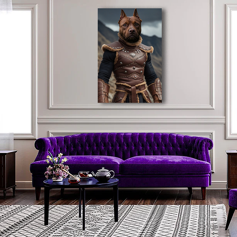 The Noble Protector - Custom Pet Portrait
